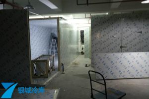 宁波传奇广场餐饮厨房双温冷库工程